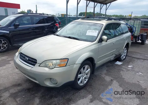 2006 Subaru Outback 2.5I Limited из США, поврежденный, VIN 4S4BP62C567358804